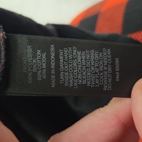 Express Red and Black Aztec Print Tank Top - Picture 9 of 9